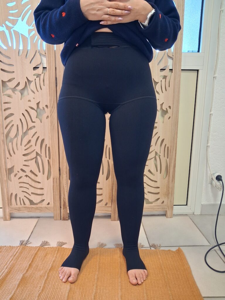 Collants pour lypœdème et lymphœdème 1 collant sur mesure face