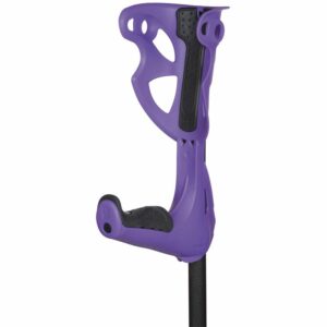 Aides à la mobilité béquille ergonomique violette