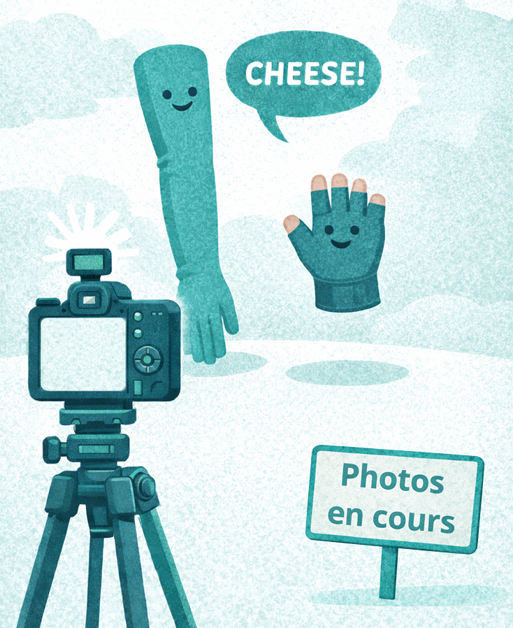 Image d'illustration à but informatif : des photos pour les vêtements compressifs sur mesure seront prochainement disponibles.