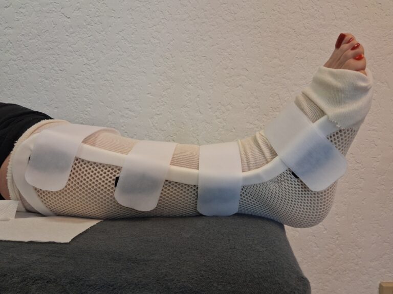 Orthèses thermoformées 3 botte thermo profil